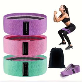 Exercise Workout Resistance Bands for Women, 3-Level Booty Bands for Butt & Hips