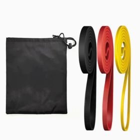 3pcs Strong Resistance Bands Loop Heavy Duty Exercise Sport Fitness Gym Yoga TPE (Option: A)