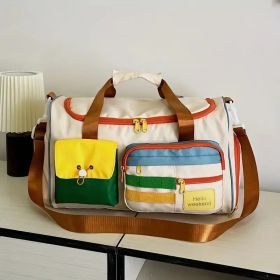 GymToGo Fashionable Travel Bag for Active Lifestyles (Option: Color collision multifunctional package)