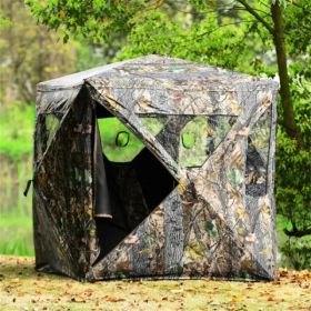 80" Person Portable Pop-Up Ground Tent with Carrying Bag (Option: As picture)