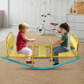 Kindergarten Children Outdoor Rocking Horse Outdoor Park Playground Equipment Double Or Triple Seesaw Swinging Fun (Option: Default Title)