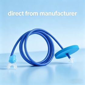 Splash-Proof Dry-Top Diving Snorkel Leak-Resistant Silicone Underwater Breathing Valve For Safe Submerged Diving,Free Nose Clip Included (Option: Standard 79in Single Tube)